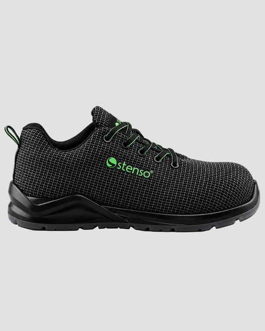 Breathable shoes ACE BLACK O2 MF SR