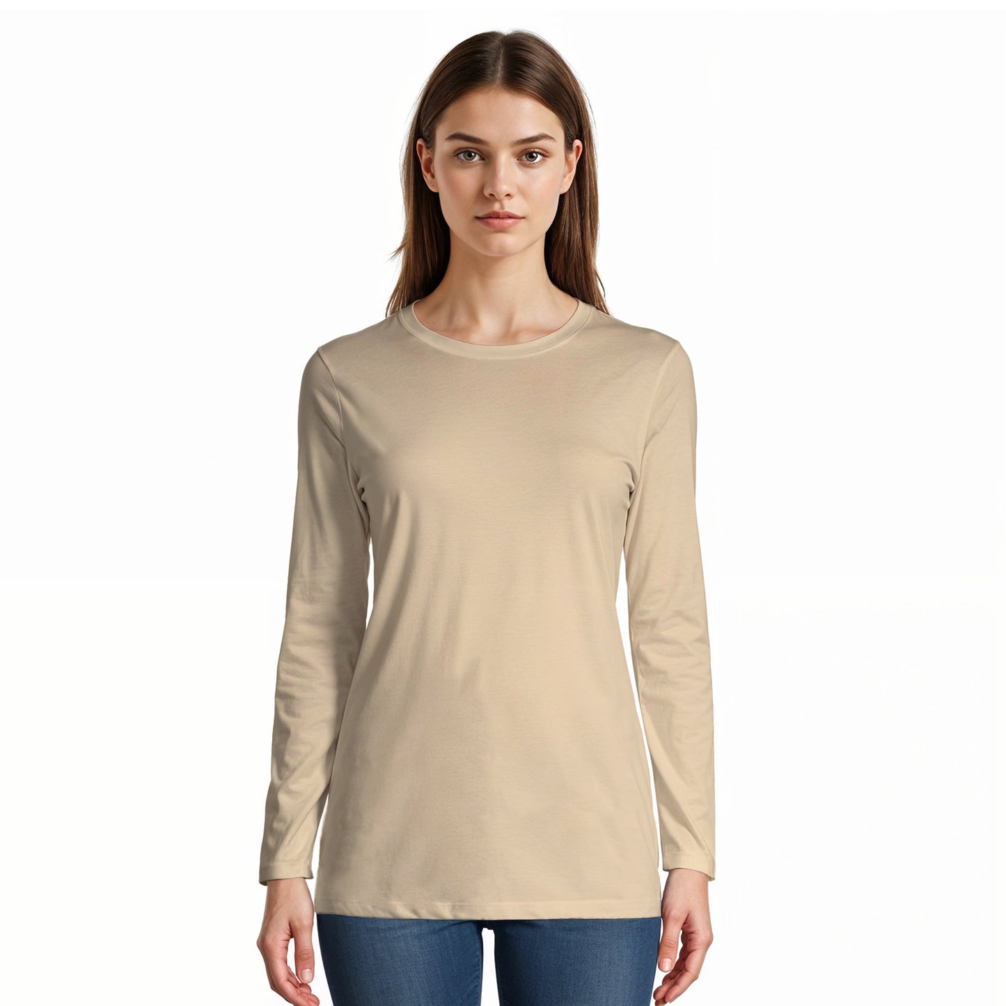 Long Sleeve T-shirt Super Premium - Woman