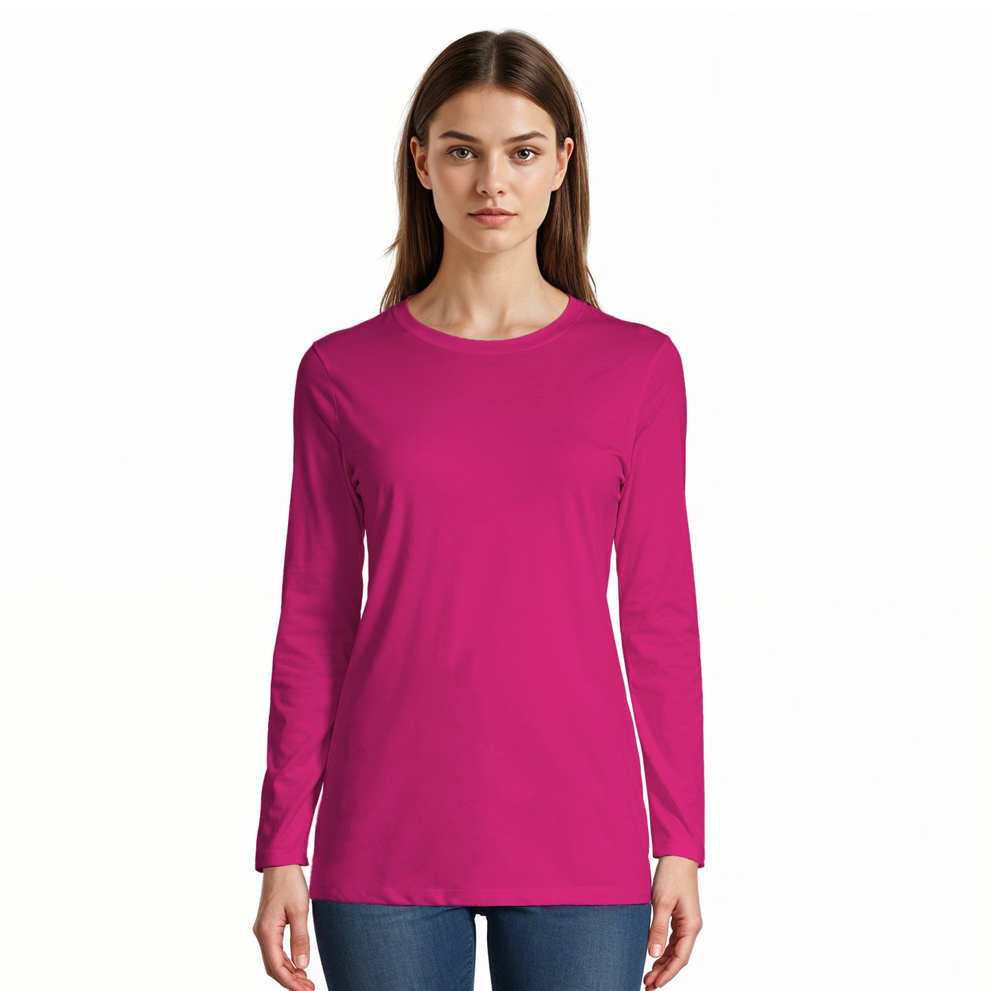 Long Sleeve T-shirt Super Premium - Woman