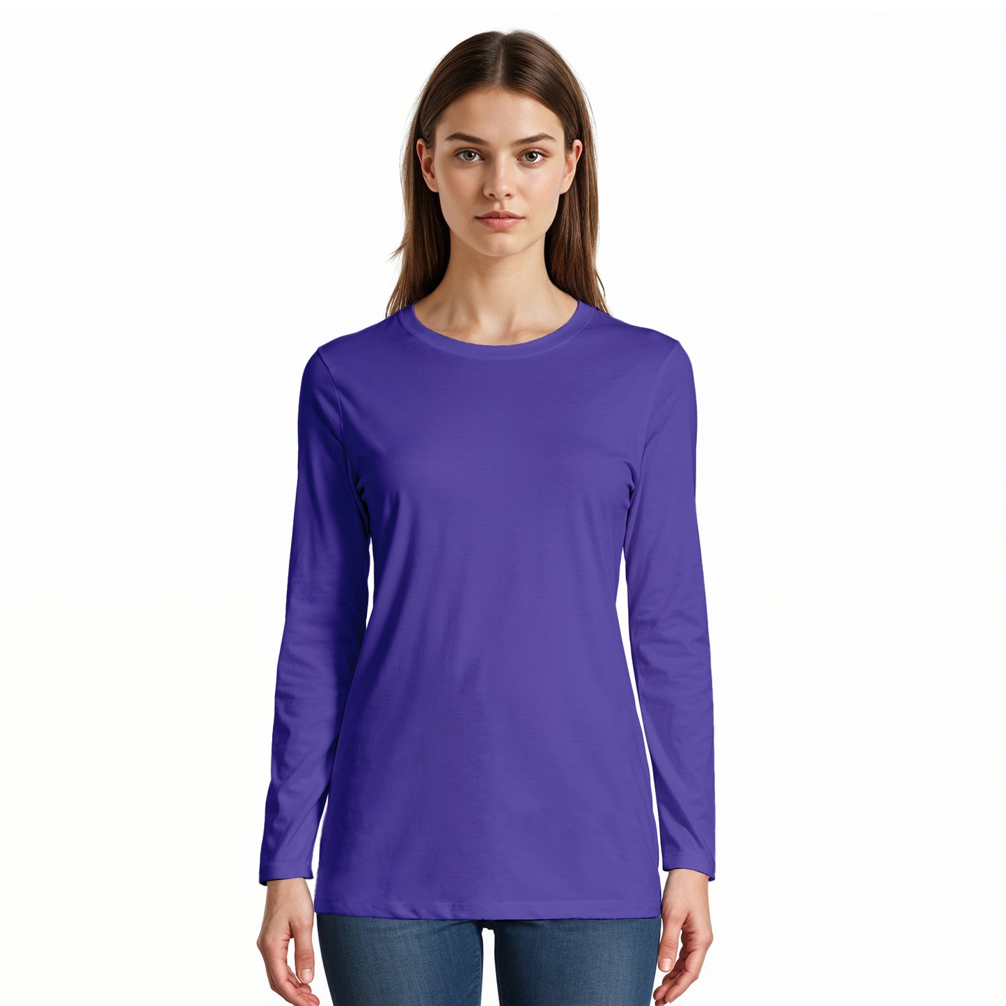 Long Sleeve T-shirt Super Premium - Woman