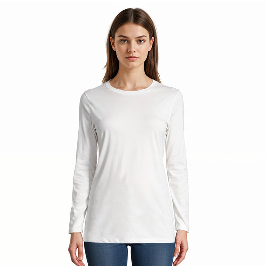 3 Bundle Pack - 3 Long Sleeve T-shirts Super Premium - Woman