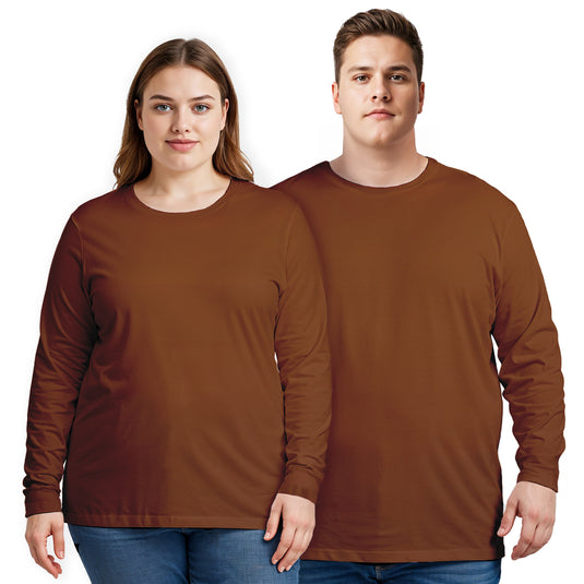 Plus Size Long Sleeve Unisex T-shirt