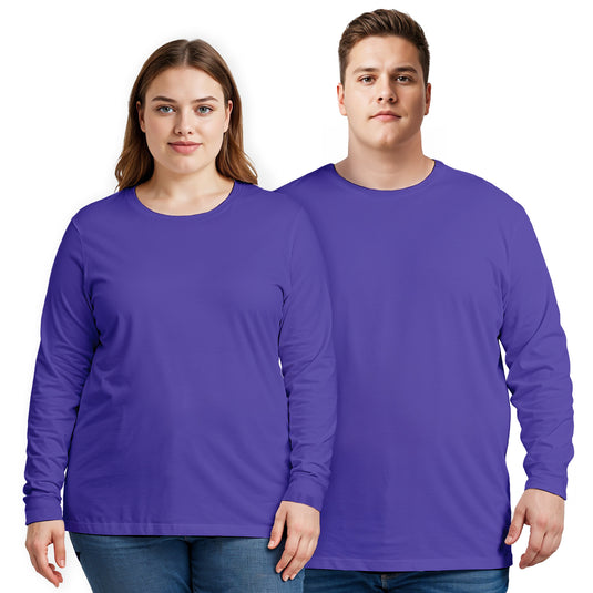 Plus Size Long Sleeve Unisex T-shirt