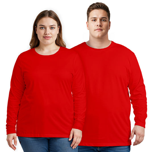 Plus Size Long Sleeve Unisex T-shirt