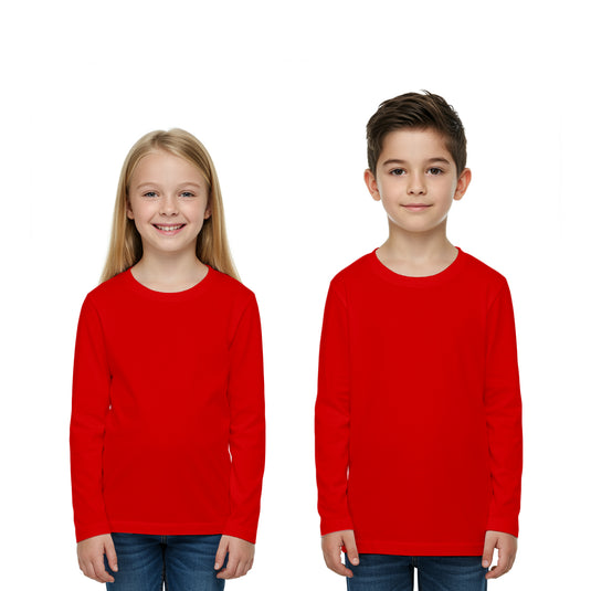 3 Bundle Pack - 3 Long Sleeve T-shirts Super Premium - Kids