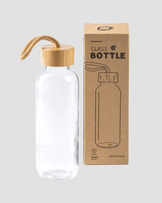 Glass Water Bottle TRILBY