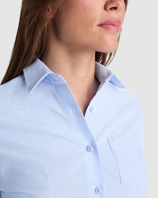 Long Sleeve Shirt OXFORD - WOMEN