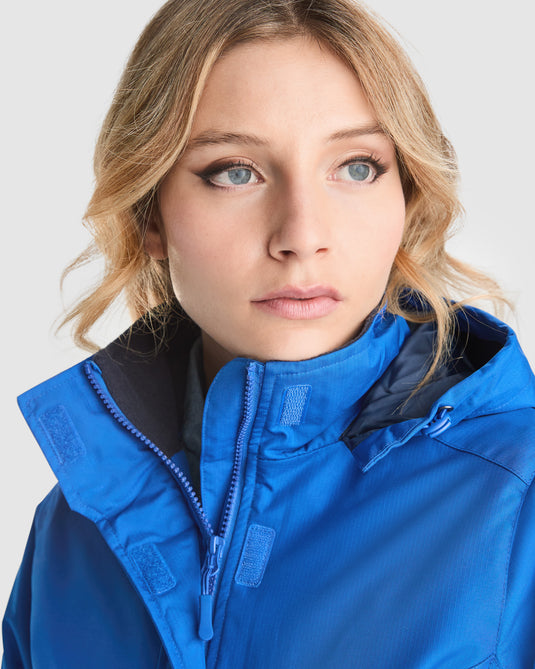 Padded Waterproof Jacket AMERICA WOMAN - Women