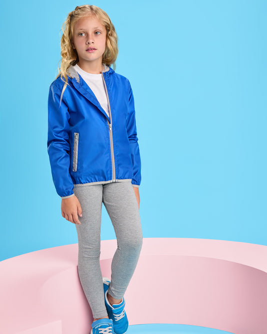 Waterproof and Windproof Hooded Jacket ANGELO - Kids