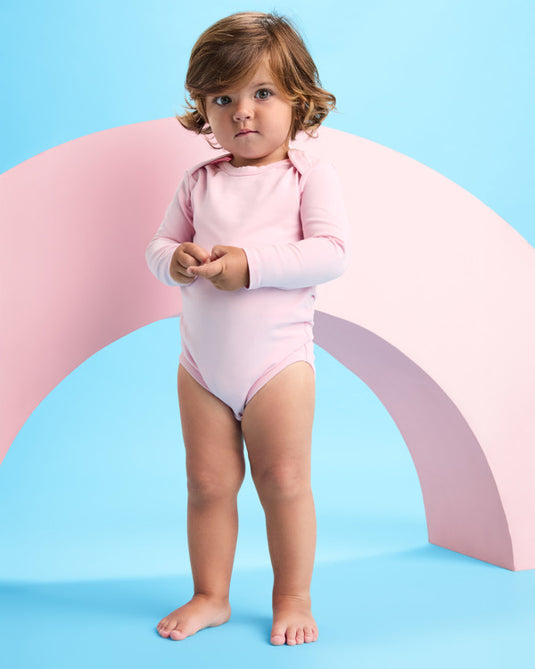 Long Sleeve Baby Bodysuit HONEY L/S