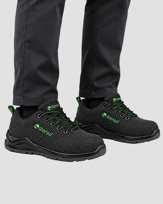 Breathable shoes ACE BLACK O2 MF SR