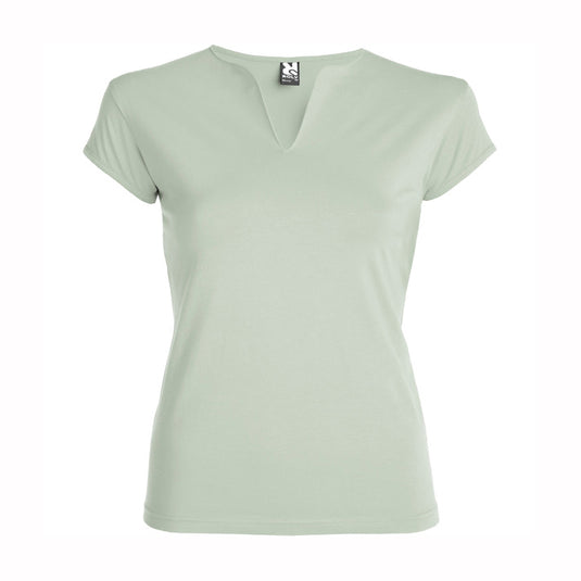 Fitted V-Neck T-Shirt BELICE - Women