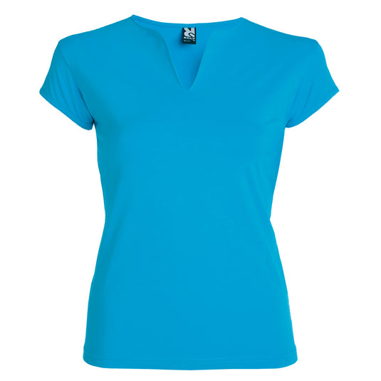 Fitted V-Neck T-Shirt BELICE - Women