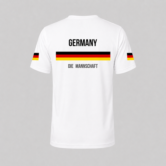 Germany Fan T-Shirt Back Design Inspired by Die Mannschaft