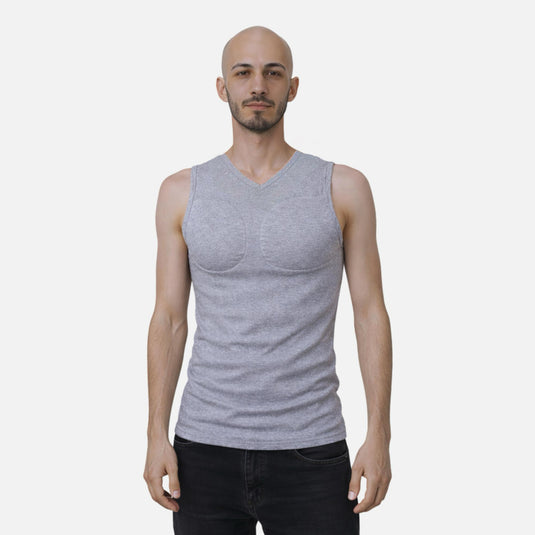 Muscle Shape Vest - V-neck