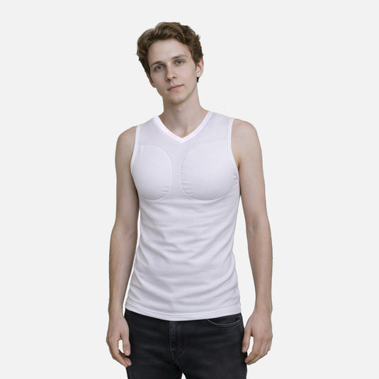 Muscle Shape Vest - V-neck