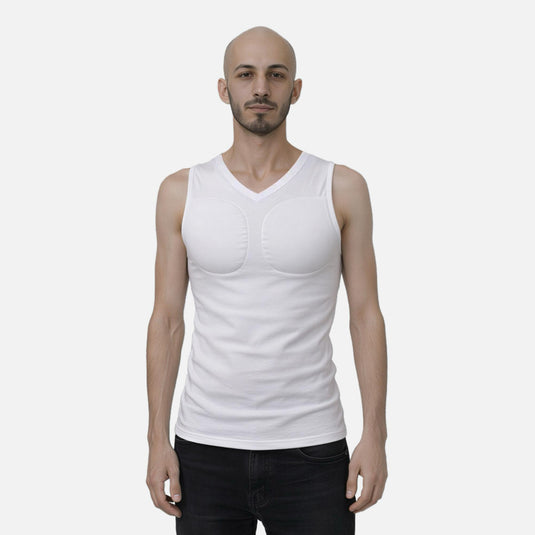 Muscle Shape Vest - V-neck