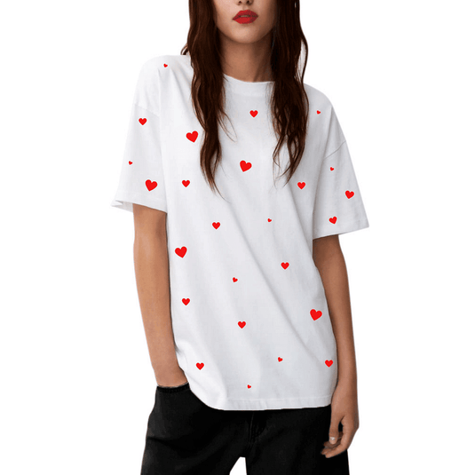 Дамска Тениска " Hearts "
