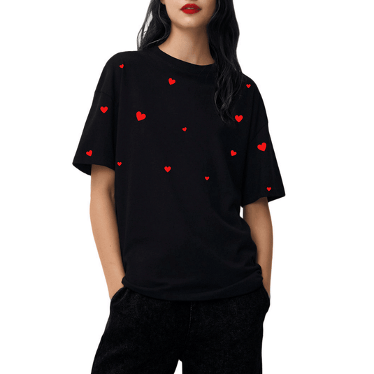 Дамска Тениска " Сърца "