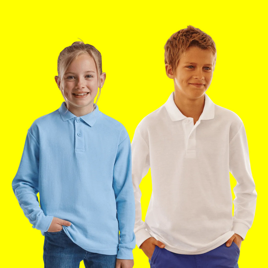 Polo Shirt 65/35 KIDS LONG SLEEVE - Kids
