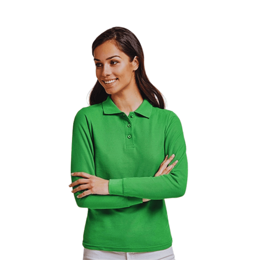 Long Sleeve Polo Shirt - Woman