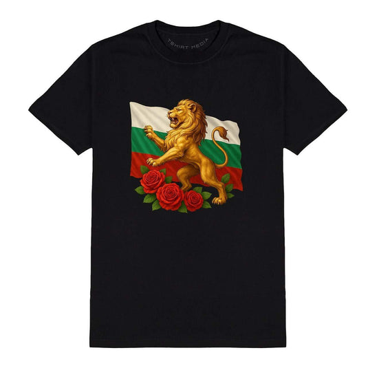 Тениска Българска Сила – Лъв и Рози