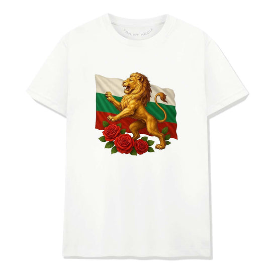 Тениска Българска Сила – Лъв и Рози