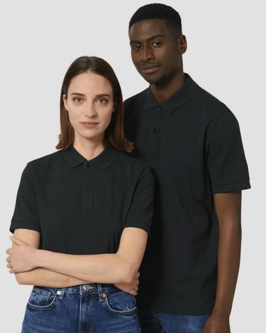 Organic-Cotton Polo Shirt - Unisex
