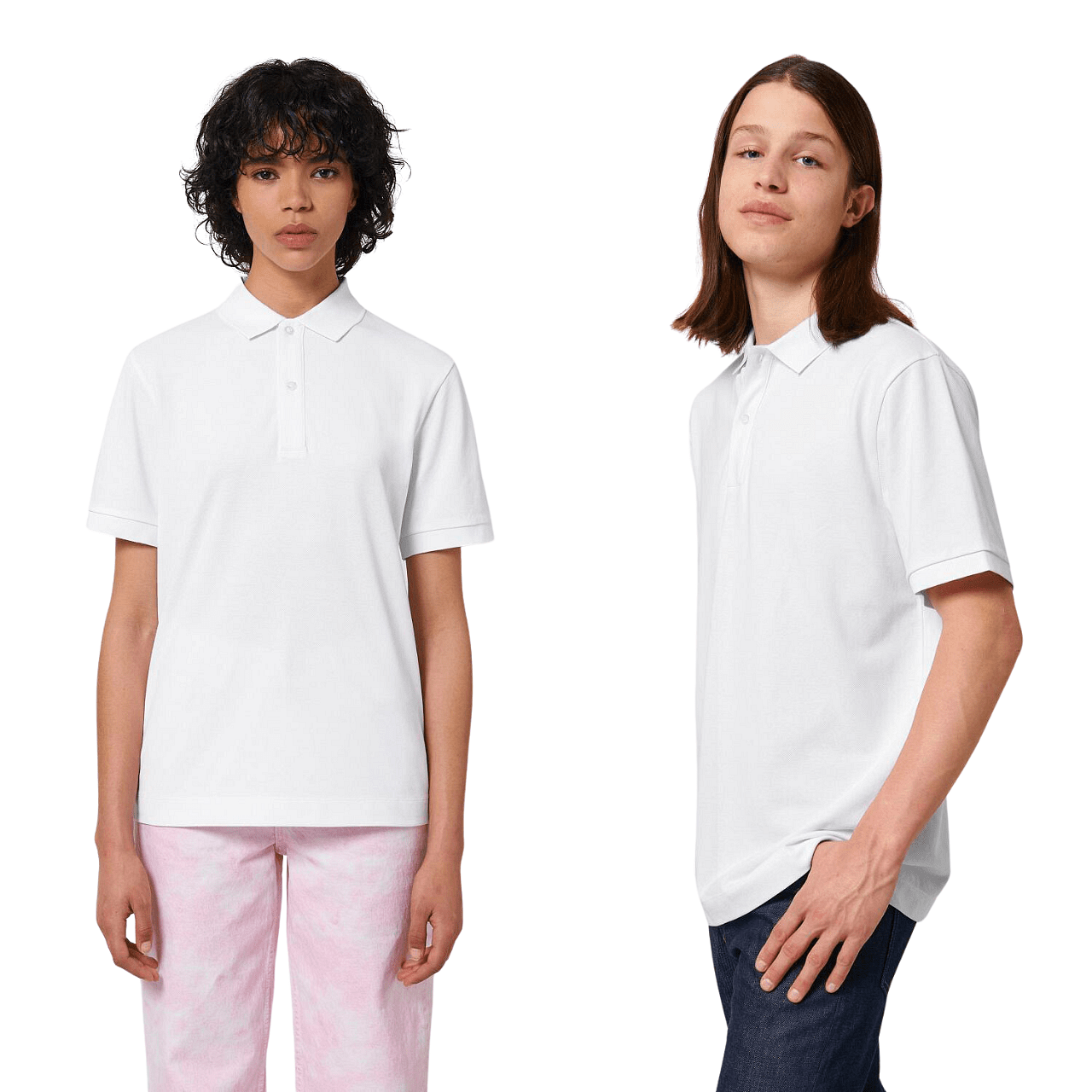Organic-Cotton Polo Shirt - Unisex