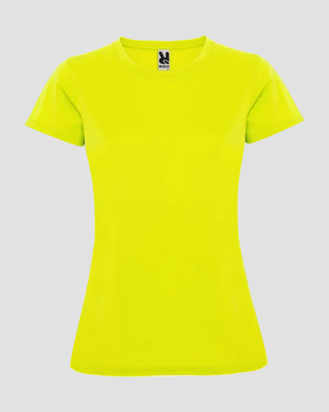 Sport T-Shirt Electric Yellow MONTECARLO WOMAN - Women