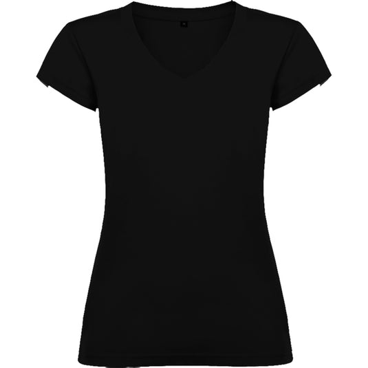 Fitted V-Neck T-Shirt VICTORIA - Women