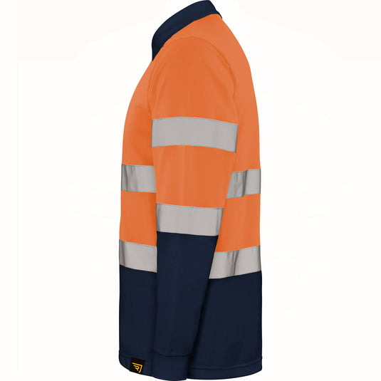 Hi-Vis Polo T-shirt POLARIS - Long Sleeve