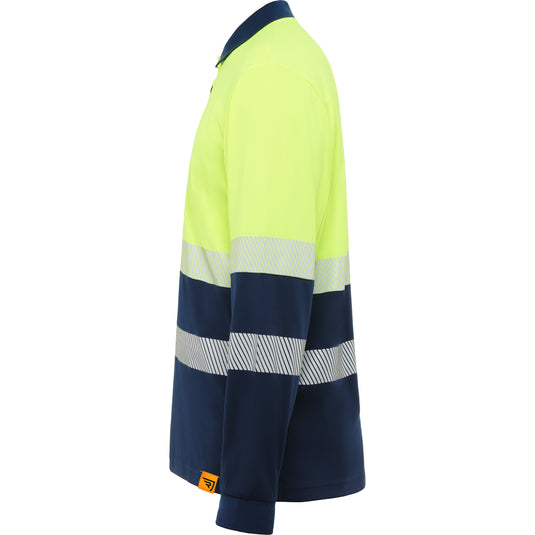 Hi-Vis Long Sleeve Polo T-shirt VEGA LS