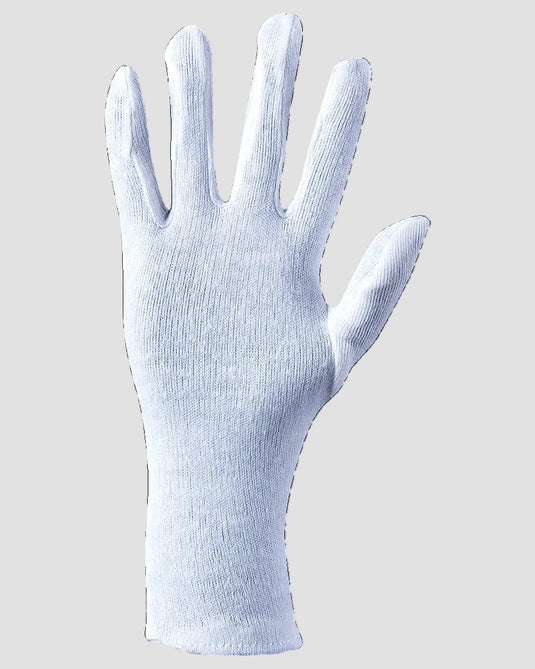 Sewn gloves WHITE RUM LUX