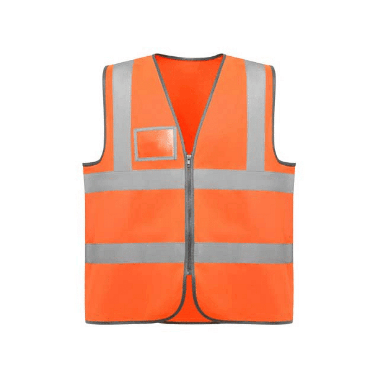 Reflective Vest with Zipper