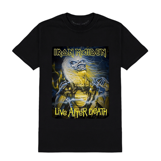 Тениска на " Iron Maiden" Live After Death