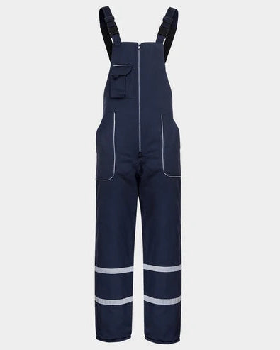 Work bib pants COLLINS WINTER NAVY T/C - Men