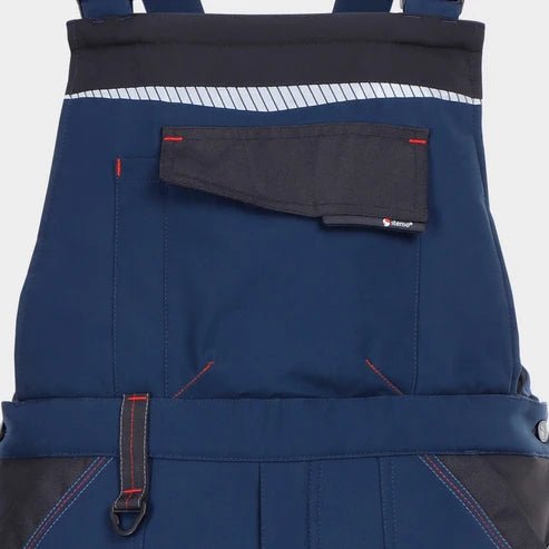 Work bib pants REVOLT SOFTSHELL WINTER - Men