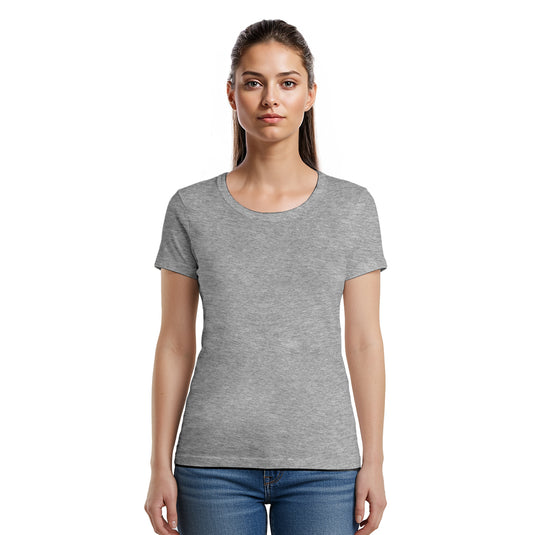 U-neck T-shirt Super Premium - Woman