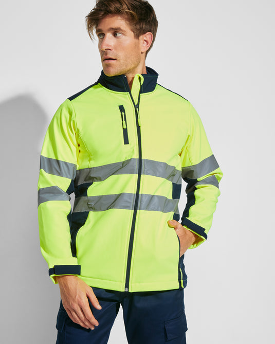 High-Visibility Softshell Jacket ANTARES - Unisex