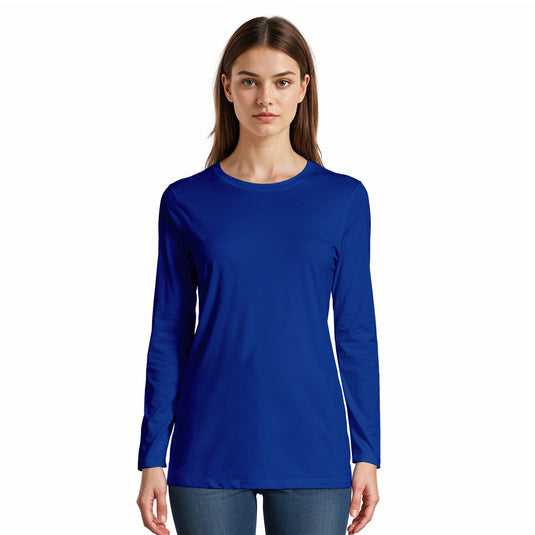 3 Bundle Pack - 3 Long Sleeve T-shirts Super Premium - Woman