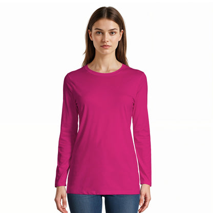 Long Sleeve T-shirt Super Premium - Woman