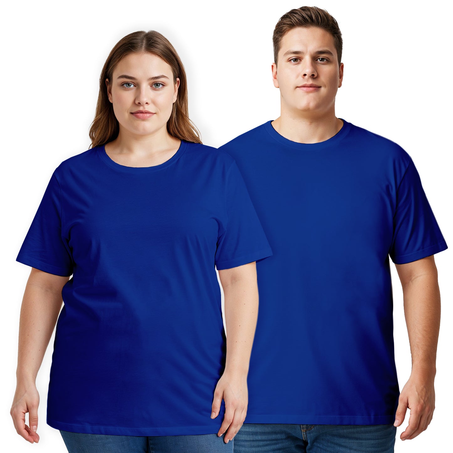 3 Bundle Pack - 3 Plus Size T-shirts  Super Premium - Unisex
