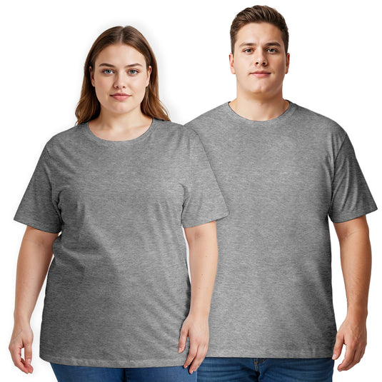 3 Bundle Pack - 3 Plus Size T-shirts  Super Premium - Unisex