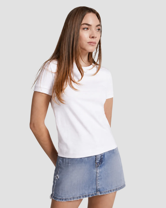 Heavyweight Cotton T-Shirt VEZA- Women