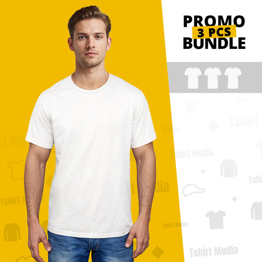 3 Bundle Pack - 3 Classic T-shirts Premium - Man