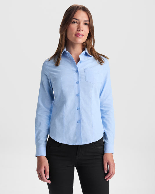 Long Sleeve Shirt OXFORD - WOMEN