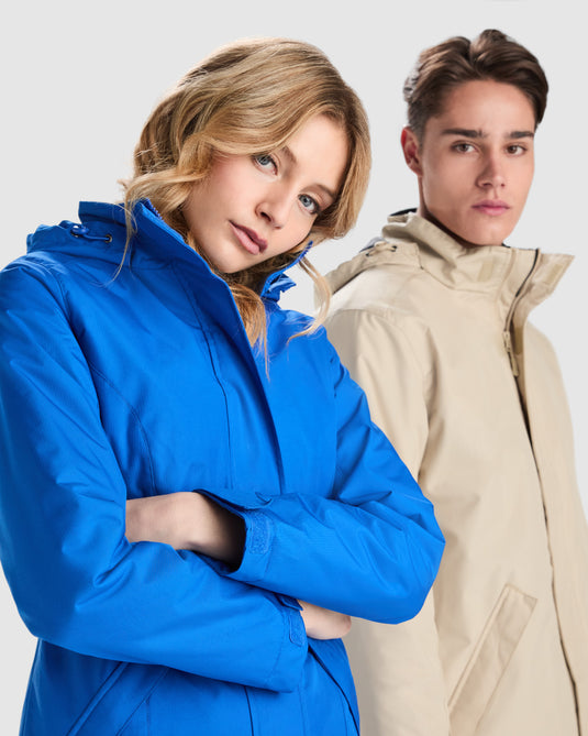 Padded Waterproof Jacket AMERICA WOMAN - Women