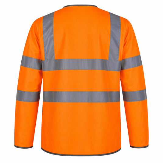 Long Sleeve Hi-Vis Waist Coat