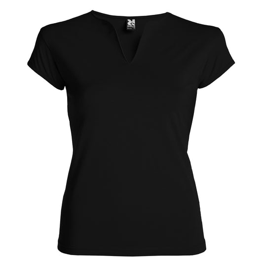 Fitted V-Neck T-Shirt BELICE - Women